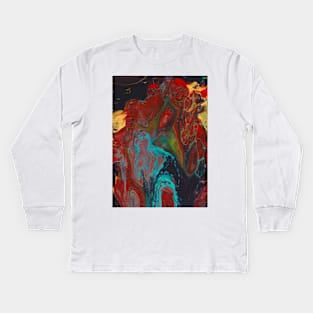 Fire and Water II Kids Long Sleeve T-Shirt